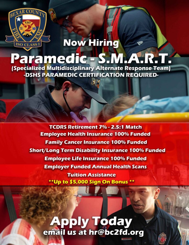 Careers – Bexar County ESD No. 2