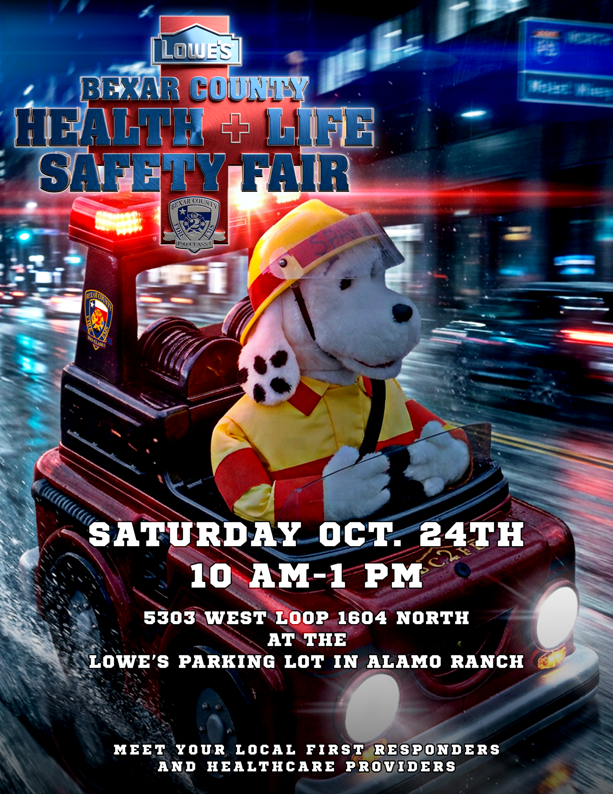 Health and life safety fair poster 2026